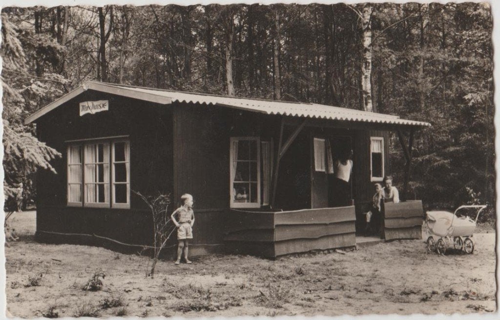 Voorthuizen (Gld) vakantieverblijf De IJsvogel 1950., Ophalen, 1940 tot 1960, Ongelopen, Gelderland