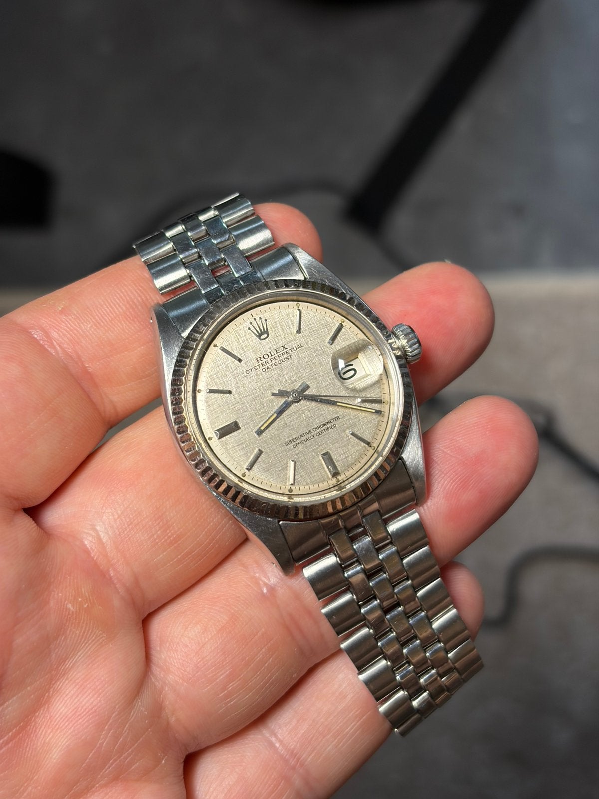 Rolex datejust 1601, Ophalen of Verzenden, Zo goed als nieuw