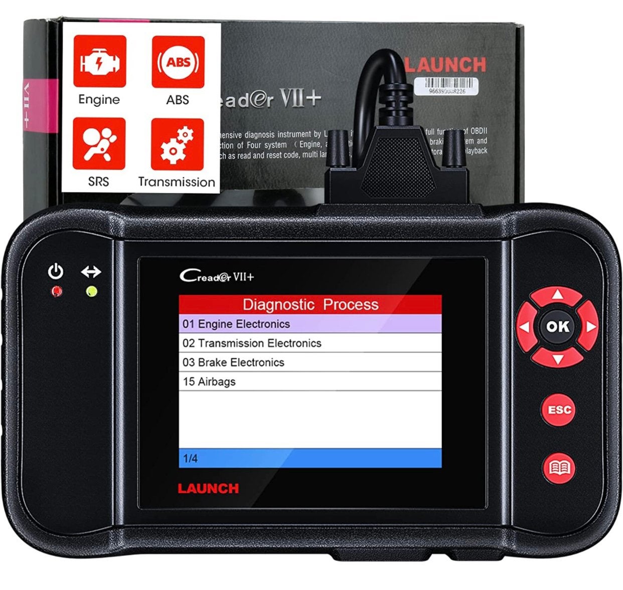 Launch X431 VII+ diagnose uitlees computer OBD obd2, Ophalen of Verzenden