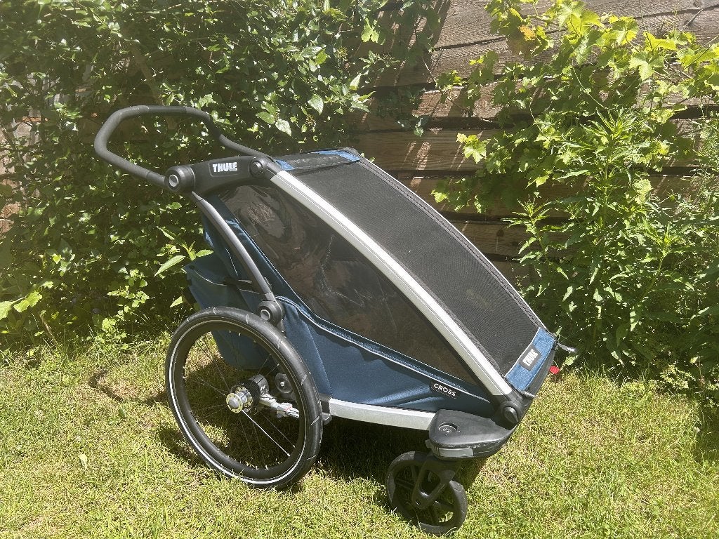 Thule Cross Single met accessoires, Ophalen, Gebruikt, Opvouwbaar, 20 tot 40 kg
