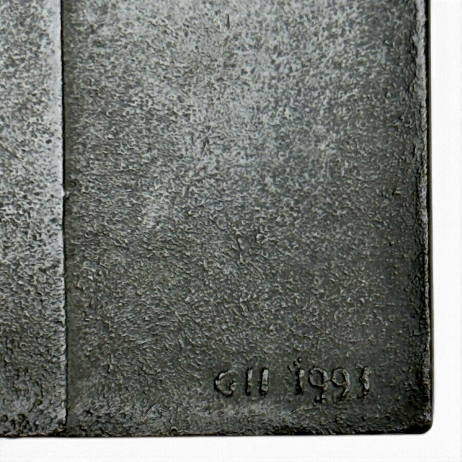 Guus Hellegers 1937-2019 - drie bronzen penningen 'Moesson', Antiek en Kunst, Ophalen of Verzenden