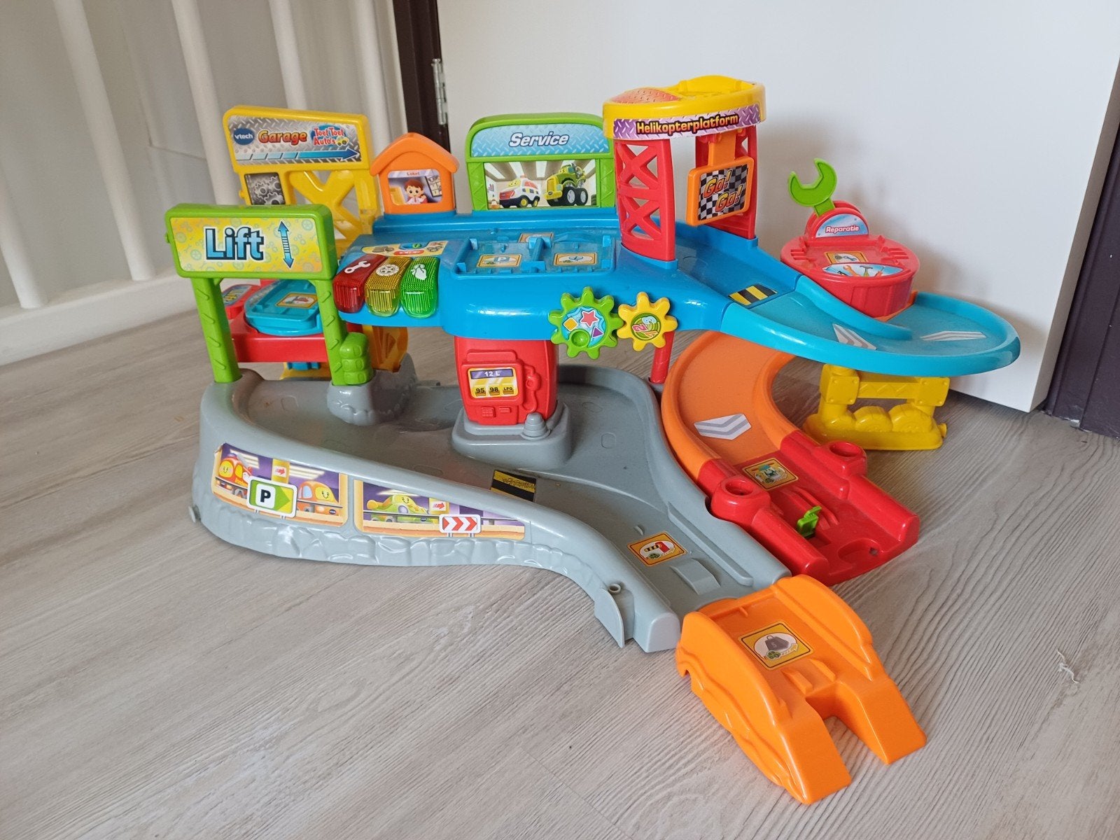 Vtech Toet Toet Auto Autogarage - Mist 2 onderdelen, Ophalen of Verzenden, Gebruikt, 2 tot 4 jaar