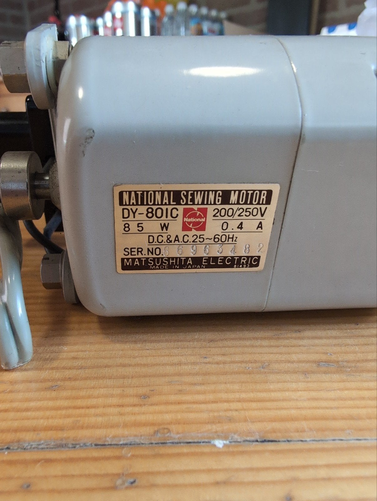 Victoria naaimachine motor compleet met schroef, werkend, Ophalen of Verzenden, Gebruikt, Toebehoren, Overige merken