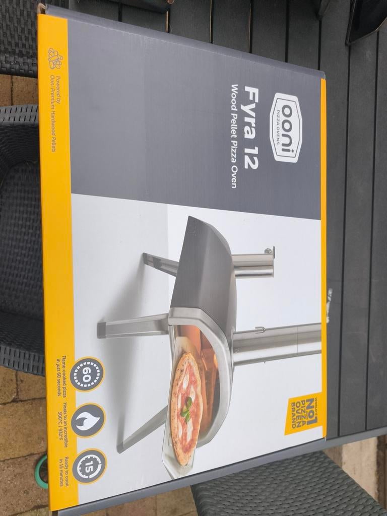 Ooni Fyra 12 Houtpellet Pizzaoven - Zo goed als nieuw, Ophalen of Verzenden, Zo goed als nieuw, Ooni