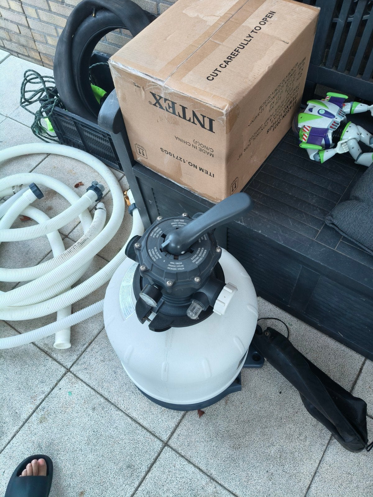 Intex SX3200 zandfilterpomp - 10 m³/u, Ophalen