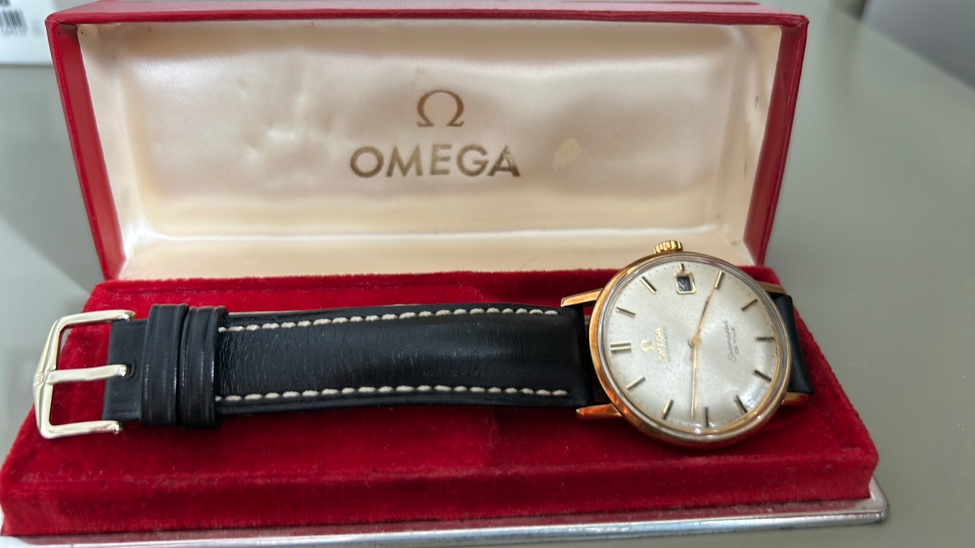 Omega Seasamaster de Ville 1960 18K, Ophalen, Goud