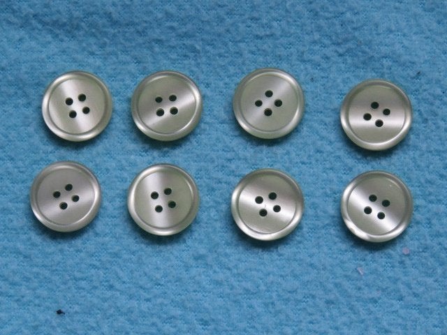 8 vintage lichtgroene knopen 1,8 cm doorsnede, Ophalen of Verzenden, Nieuw, Knoop of Knopen