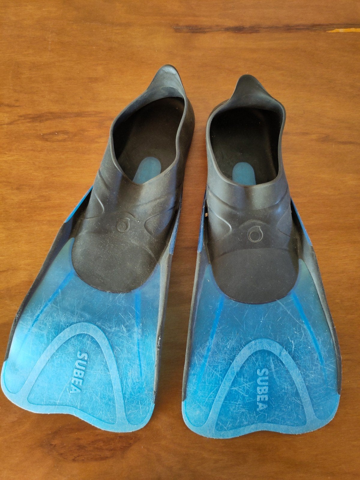 Flippers Decathlon Subea maat 26/29, Ophalen of Verzenden, Gebruikt, Snorkelvinnen