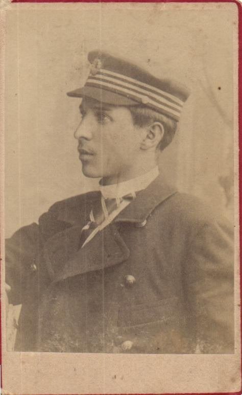 CDV - Zweedse Kapitein Molla - Geen fotograaf, Gebruikt, Verzenden, Foto, Buitenland