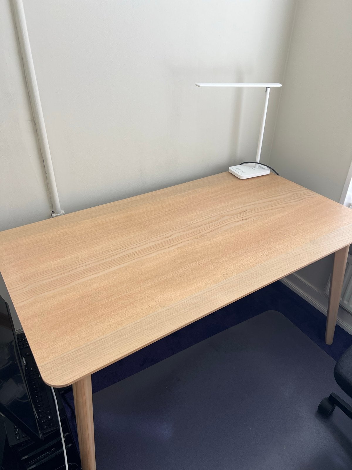 IKEA Lisboa bureau 140x78 cm - ideaal voor thuiswerken, Huis en Inrichting, Bureaus, Ophalen, Gebruikt, IKEA