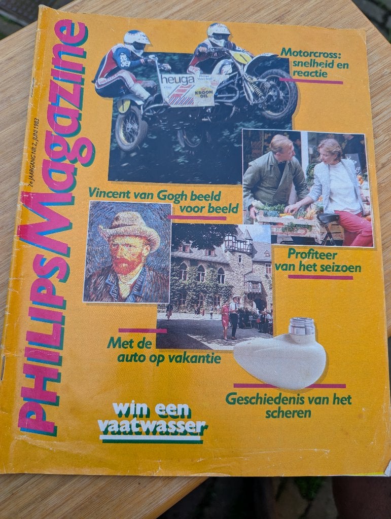 Philips folder 1983 met o.a cd 100, Ophalen of Verzenden, Audio en Video