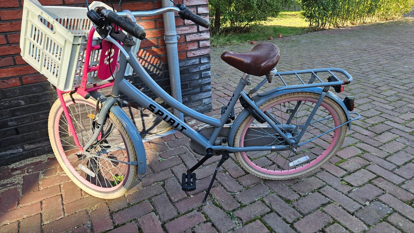 Spirit Cargo fiets 24 inch kinderfiets kinder fiets, Minder dan 47 cm, Ophalen, Gebruikt, Overige merken