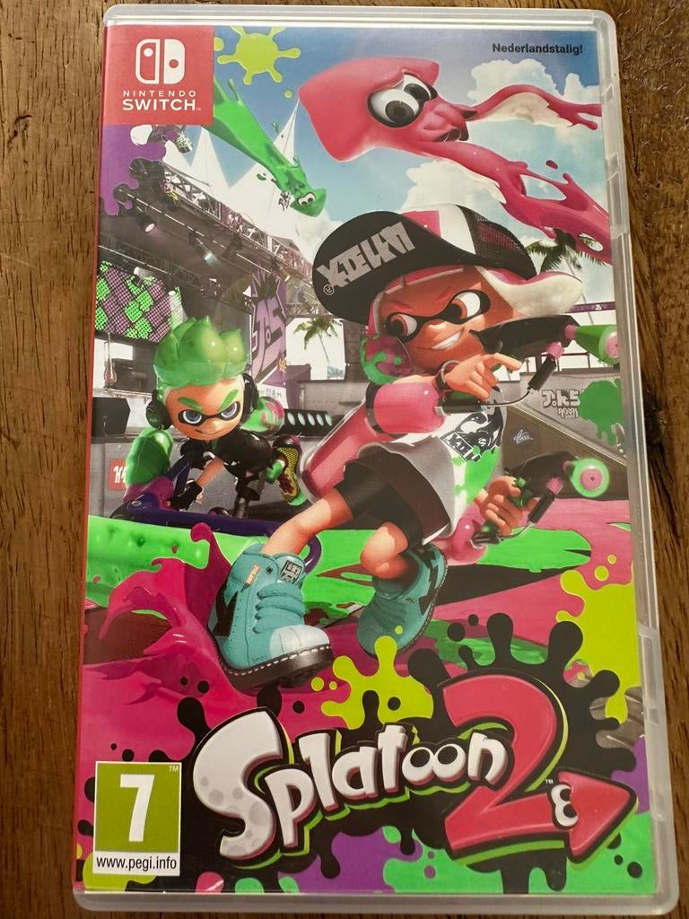Splatoon 2 game voor nintendo switch, Spelcomputers en Games, Ophalen, Online, Shooter, Zo goed als nieuw