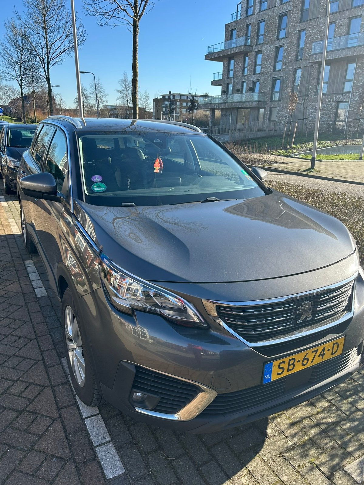 Peugeot 5008 1.2 Puretech 130pk S&S Advanced Grip Control, Auto's, Peugeot, Voorwielaandrijving, Stof, Zwart, 1199 cc