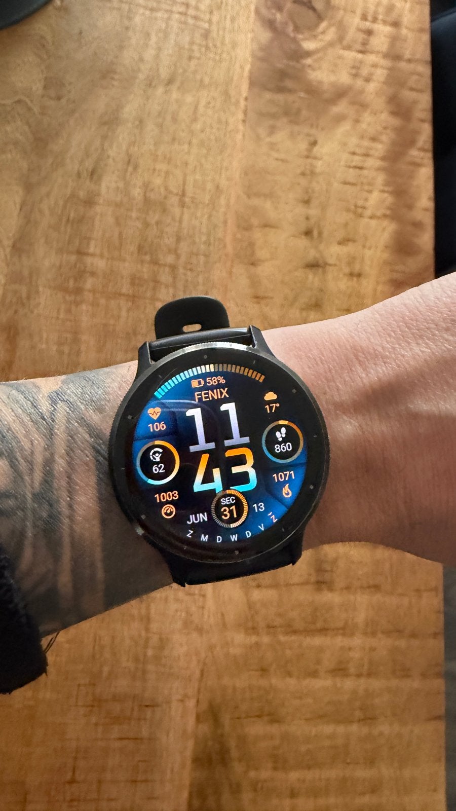 Garmin Venu 3 Smartwatch | Doos | Factuur, Sieraden, Tassen en Uiterlijk, Smartwatches, Ophalen, Afstand, Zwart, Zo goed als nieuw