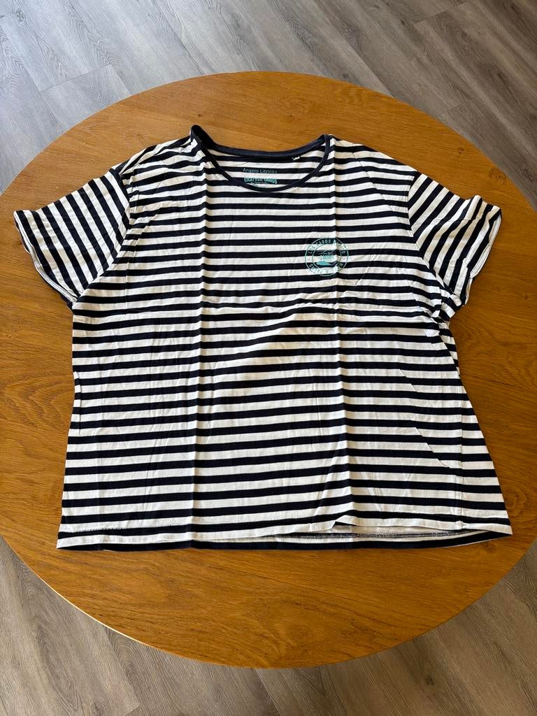 Te koop Angelo litrico shirt maat 3xl, Ophalen of Verzenden, Zo goed als nieuw, Overige maten, Blauw
