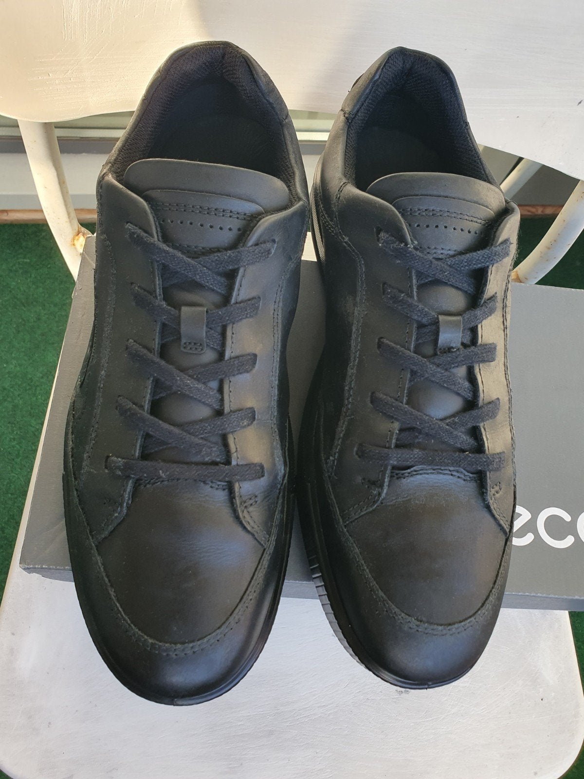 ECCO Byway Nubuck Maat 45 Zwart Zo goed als, Ophalen of Verzenden