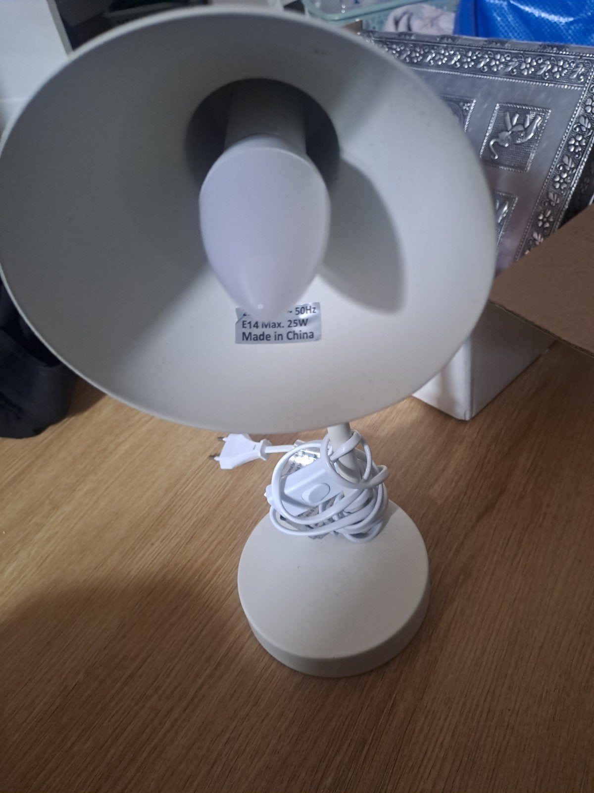 lamp , make-up koffer en sieraden doos, Gehele gezicht, Wit, Ophalen of Verzenden, Zo goed als nieuw
