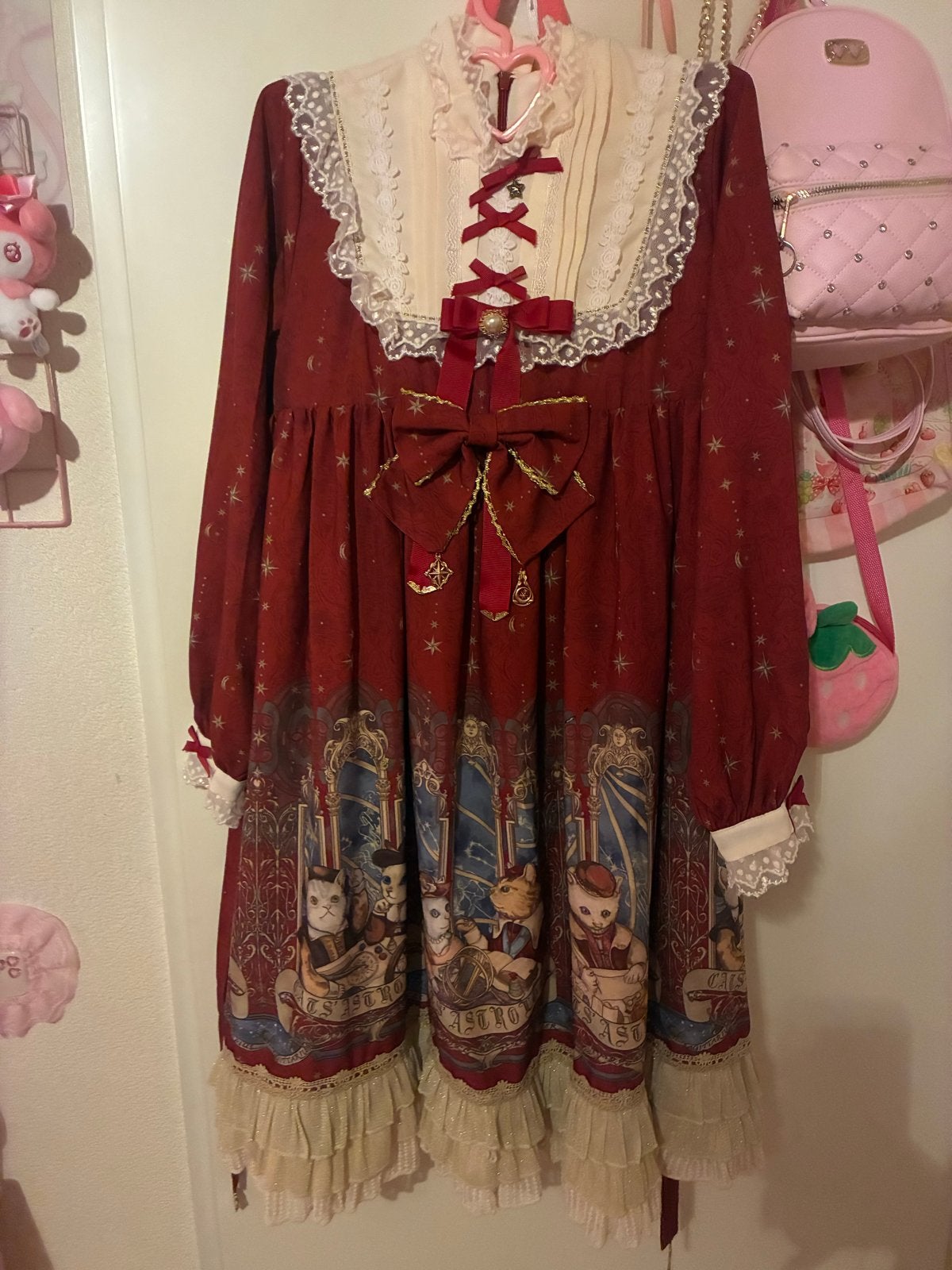 Honey Honey Cats Astrology Lolita Jurk Maat M EGL Dress, Kleding | Dames, Jurken, Maat 38/40 (M), Ophalen of Verzenden, Zo goed als nieuw