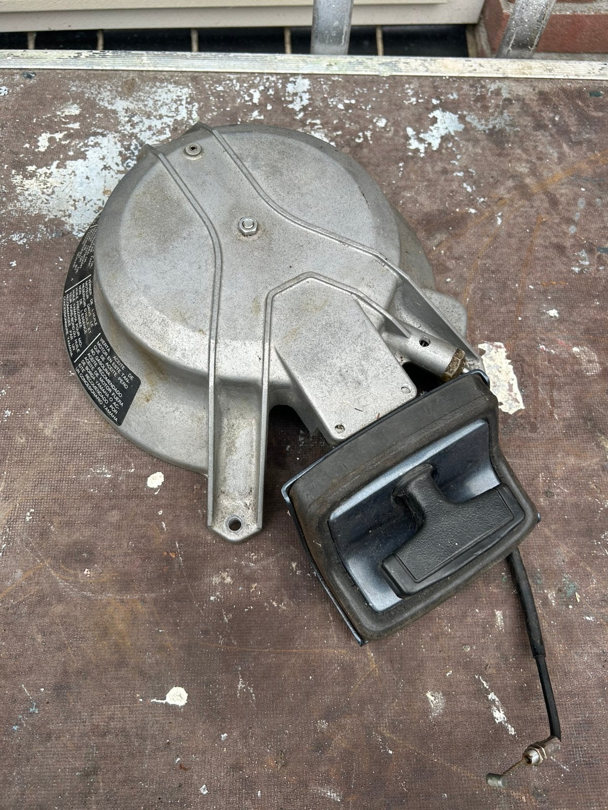 Trekstarter  yamaha 20/25pk 2takt autolube, Ophalen of Verzenden, Motor en Techniek