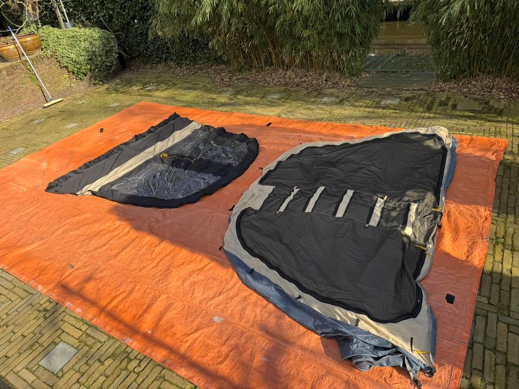 Redwood Navaro 340 AIR binnentent + voorwand | goede staat, Ophalen of Verzenden, Zo goed als nieuw