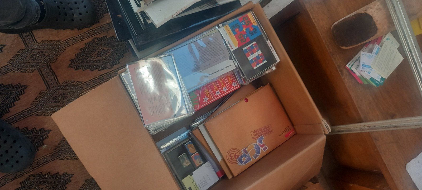 650 PTT Postzegelmapjes (voor de Euro) + 20 Jaargangen, Postzegels en Munten, Ophalen of Verzenden
