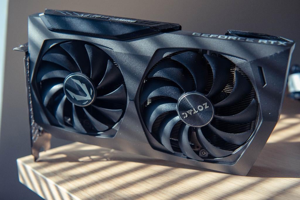 NVIDIA ZOTAC GeForce RTX 3070 Twin Edge OC 8GB, Gebruikt, GDDR6, PCI-Express 4, Ophalen of Verzenden