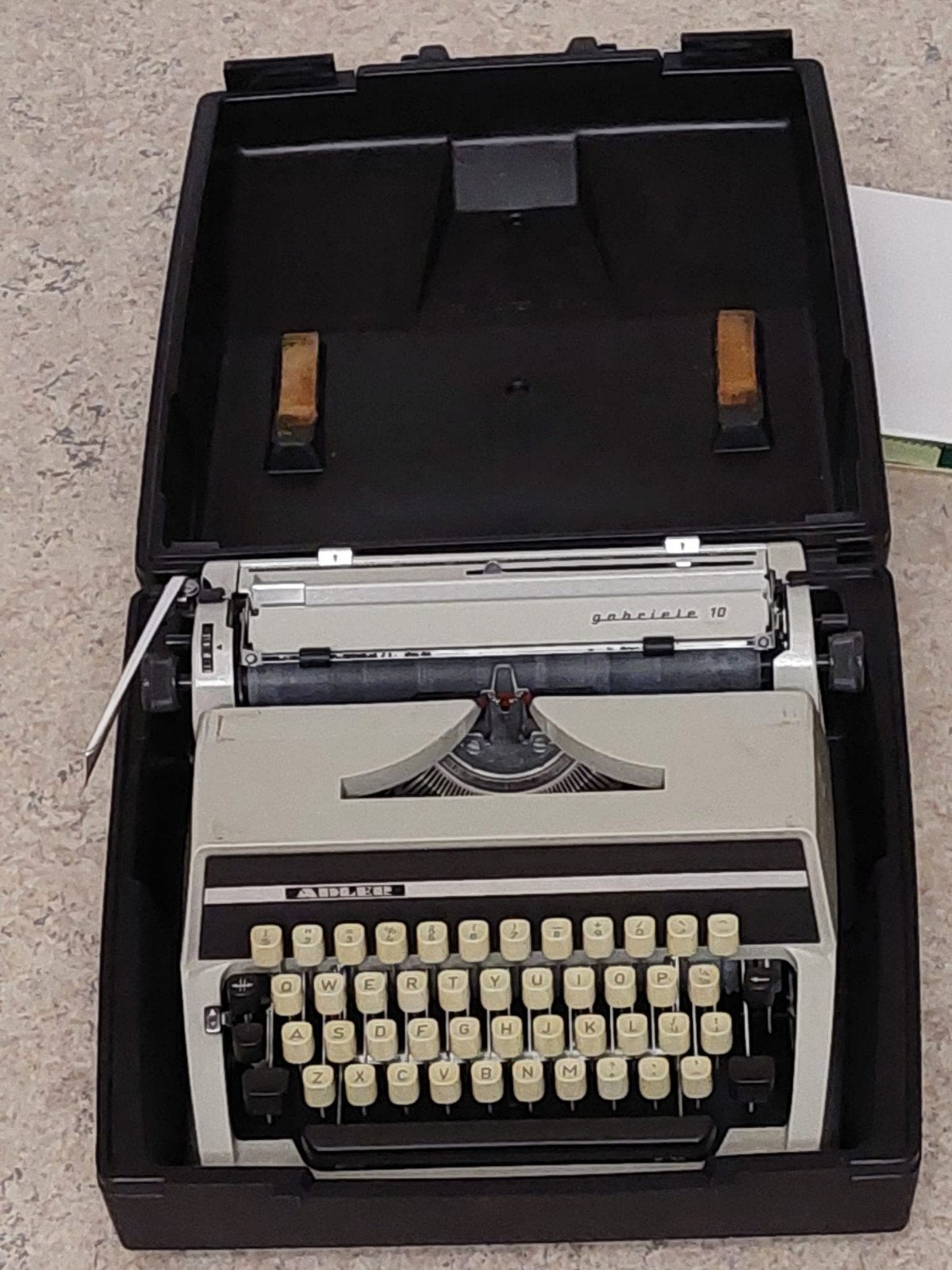Adler typemachine, Antiek en Kunst, Antiek | Kantoor en Zakelijk, Ophalen of Verzenden