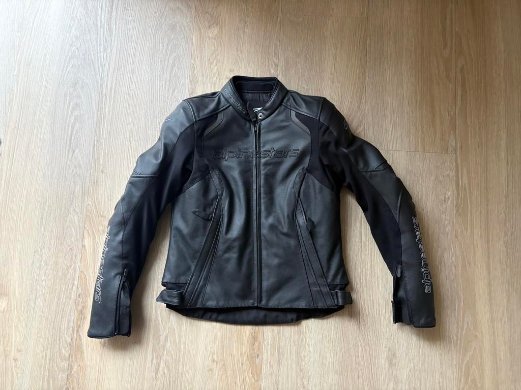 Alpinestars Stella leren motorjas dames maat 34 als nieuw!, Ophalen of Verzenden, Zo goed als nieuw, Maat 34 (XS) of kleiner, Zwart