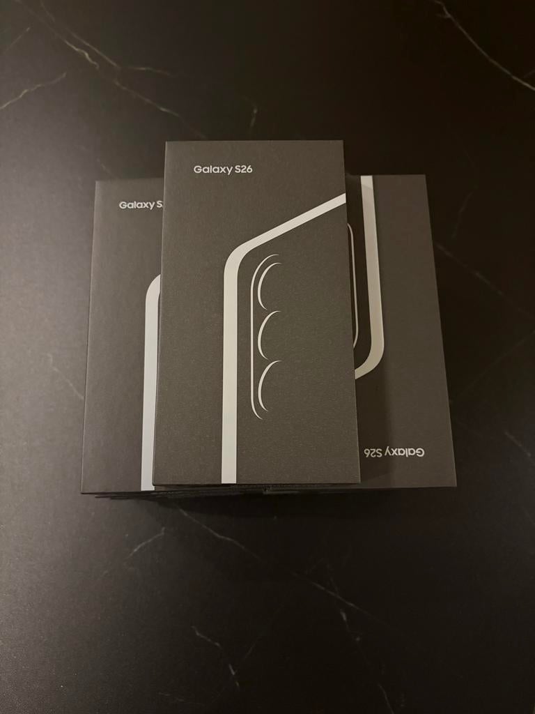 Samsung S26 512 Zwart Nieuw Geseald - Meerdere Stuks, Telecommunicatie, Mobiele telefoons | Samsung, Overige modellen, Zwart, Nieuw