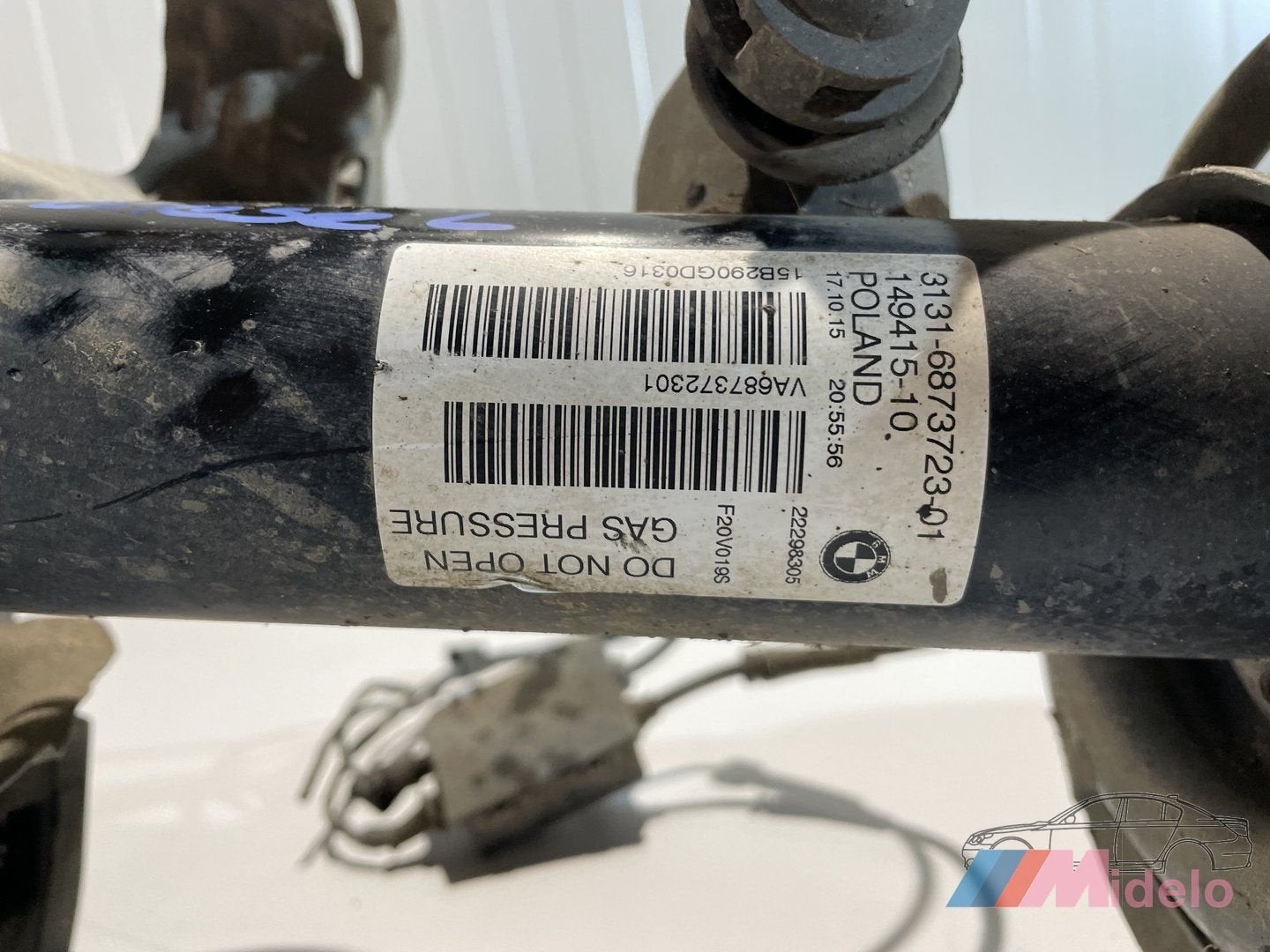 BMW F20 VEERPOOT LINKS VOOR COMPLEET MET DRAAGARM, Auto-onderdelen, Gebruikt, -, -, Ophalen of Verzenden