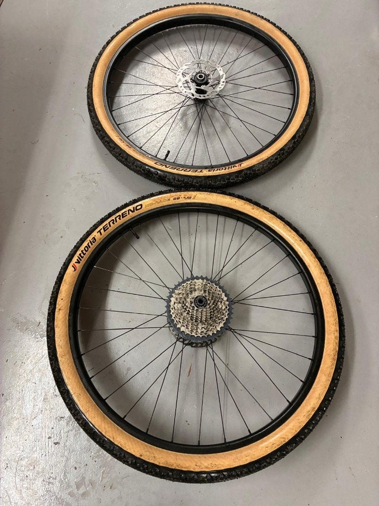 29 inch wielset voor schijfremmen, compleet, Wiel, Gravelbike, Ophalen of Verzenden, Aluminium
