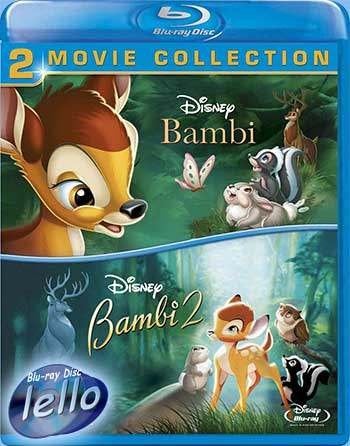Blu-ray: Disney's Bambi 1 & 2 (1942/2006) 2-disc KC UK nieuw, Cd's en Dvd's, Blu-ray, Ophalen of Verzenden, Nieuw in verpakking