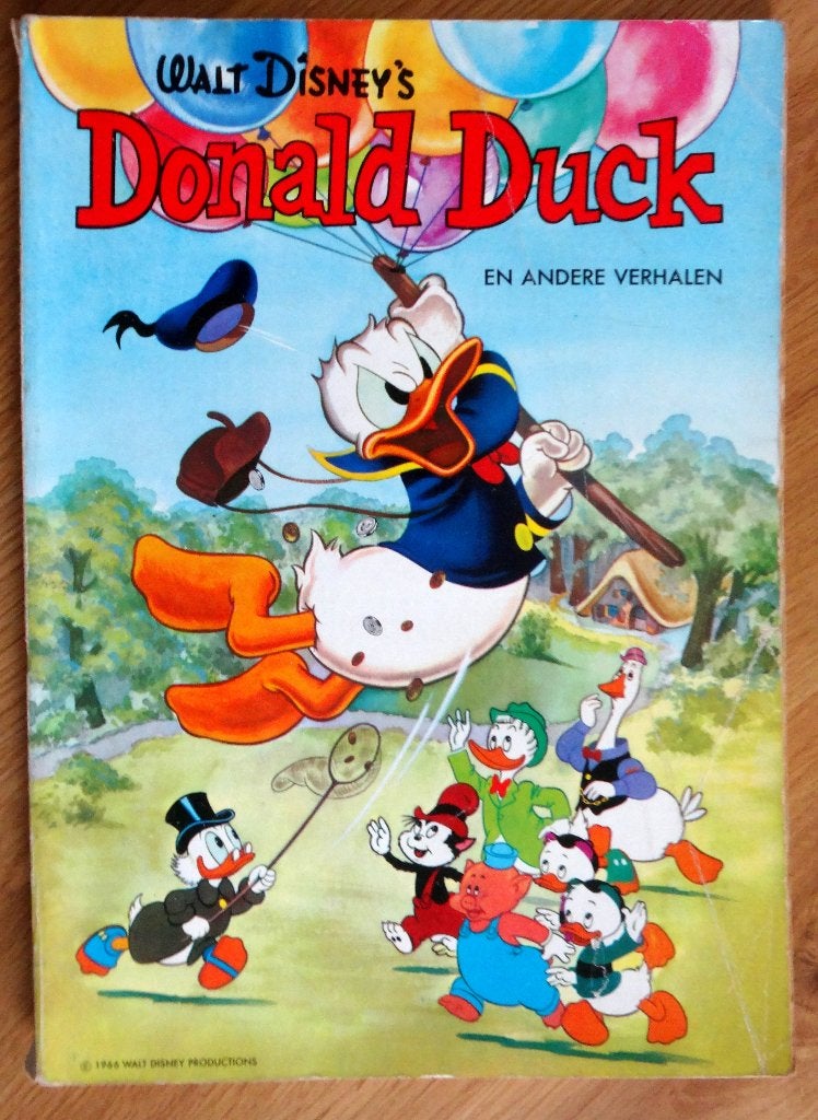 Donald Duck boek nr. 12, Boeken, Stripboeken, Gelezen, Carl Barks, Eén stripboek, Ophalen of Verzenden