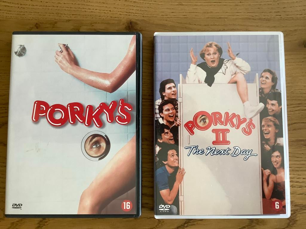 2). Porky’s pikante pretpark & Porky's II: The Next Day., Cd's en Dvd's, Vanaf 16 jaar, Boxset, Ophalen of Verzenden, Actiekomedie