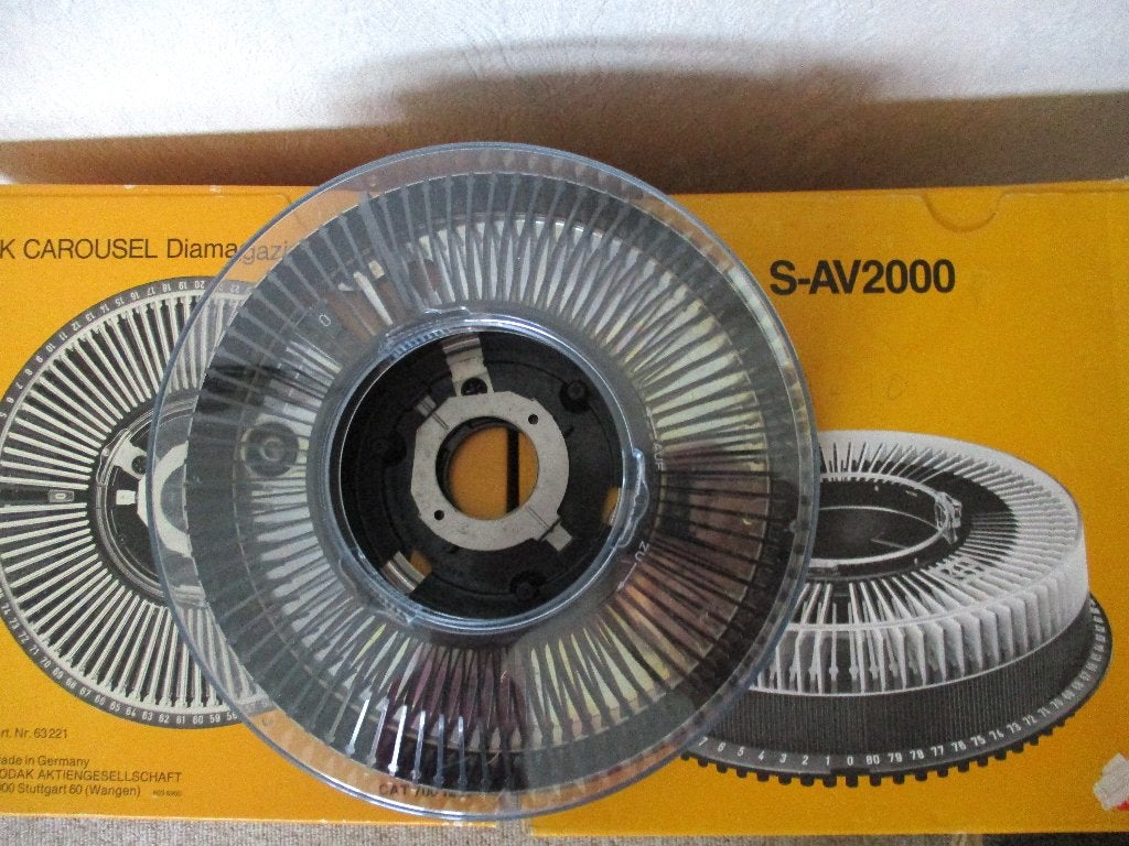Kodak Carousel dia-magazijn 17x, Ophalen of Verzenden, Gebruikt