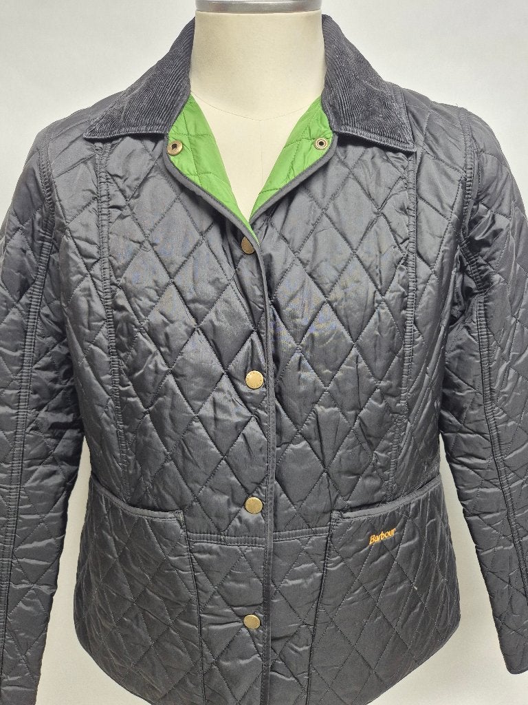 Barbour 'Summer Liddesdale Quilt' zomer jas 44, Barbour, Zwart, Maat 42/44 (L), Ophalen of Verzenden