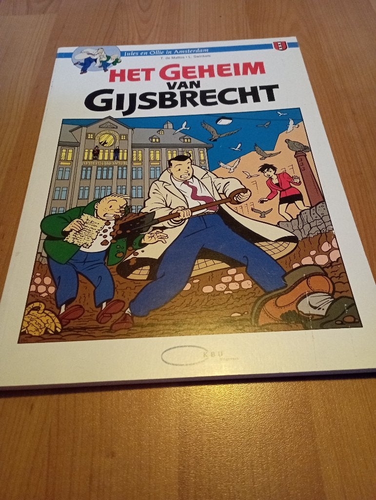 Het geheim van Gijsbrecht, Eén stripboek, Ophalen of Verzenden, Zo goed als nieuw
