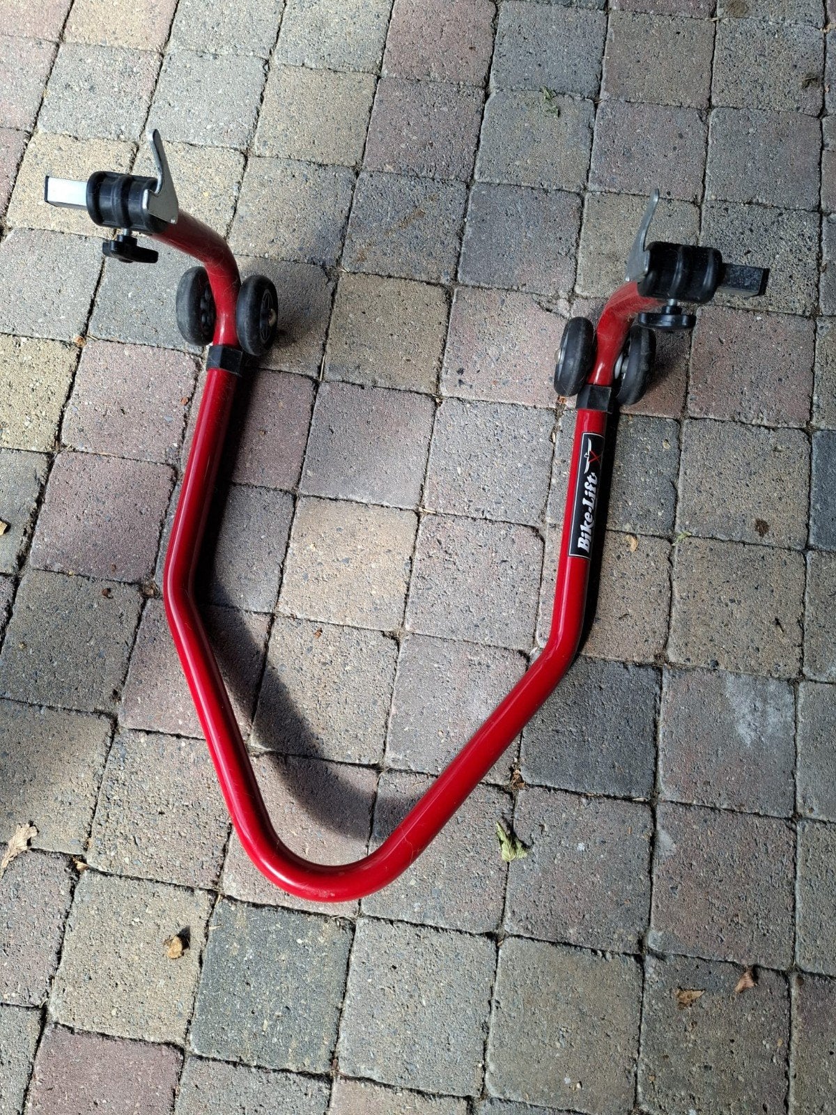 Te koop fiets lift, Ophalen