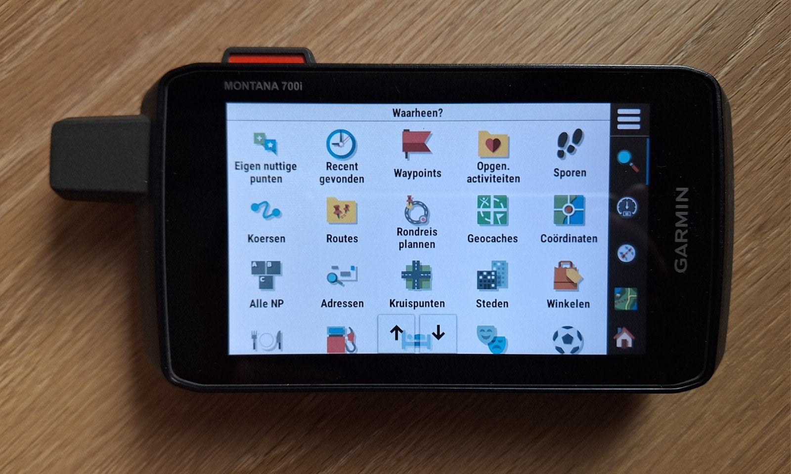 Garmin Montana 700i met RAM fiets/motorsteun, Ophalen of Verzenden, Zo goed als nieuw