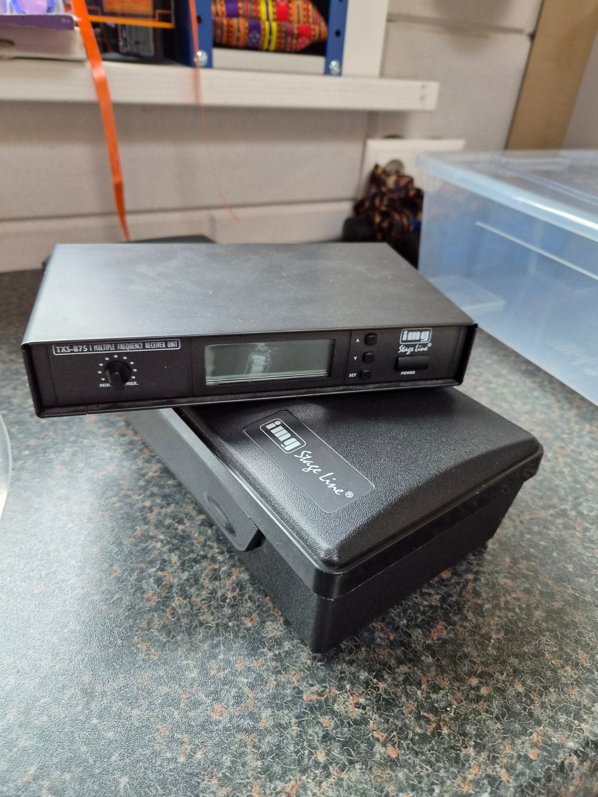 Draadloze microfoon set IMG Stage Line TXS-875HT, Ophalen of Verzenden, Gebruikt, Zangmicrofoon, Draadloos