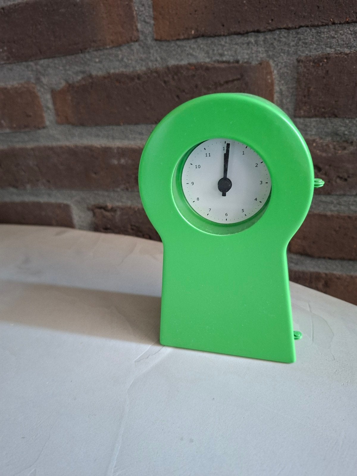 Groene tafelklok ikea ps- Modern en functioneel, Ophalen of Verzenden