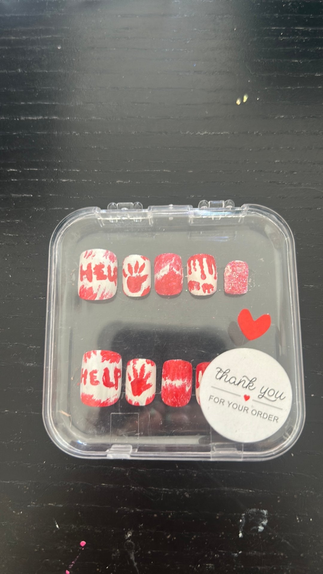 Halloween nagels, Ophalen, Zo goed als nieuw, Overige typen