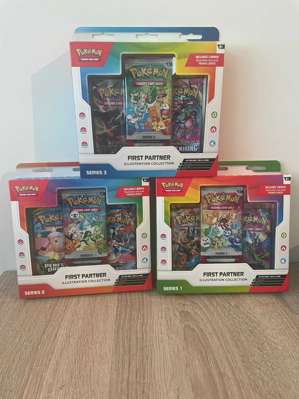 First partner collection 1,2 en 3, Ophalen, Zo goed als nieuw