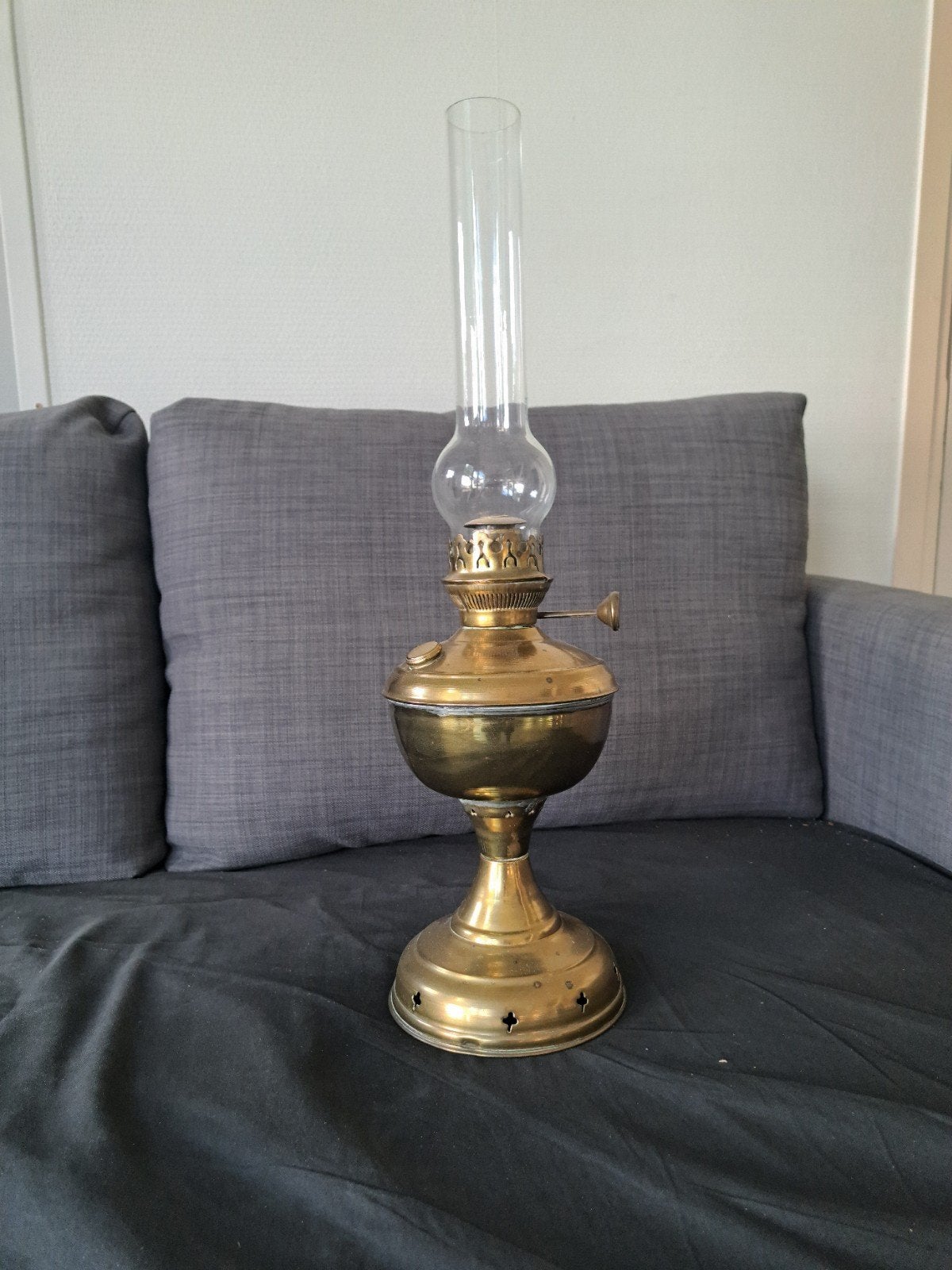 olielamp, Ophalen