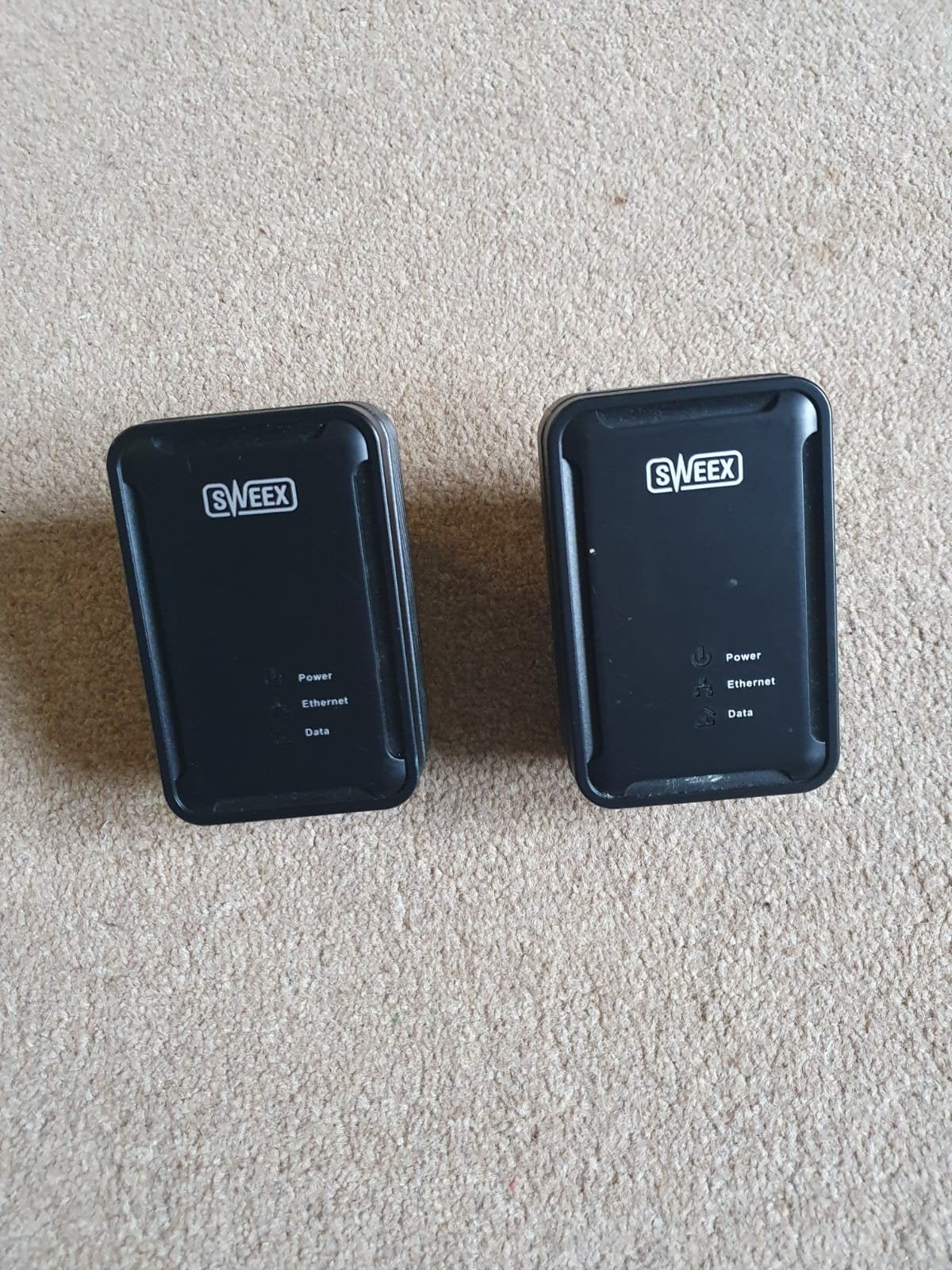 Sweex Powerline 200 Adapter Kit (2 stuks), Ophalen, Gebruikt, Sweex