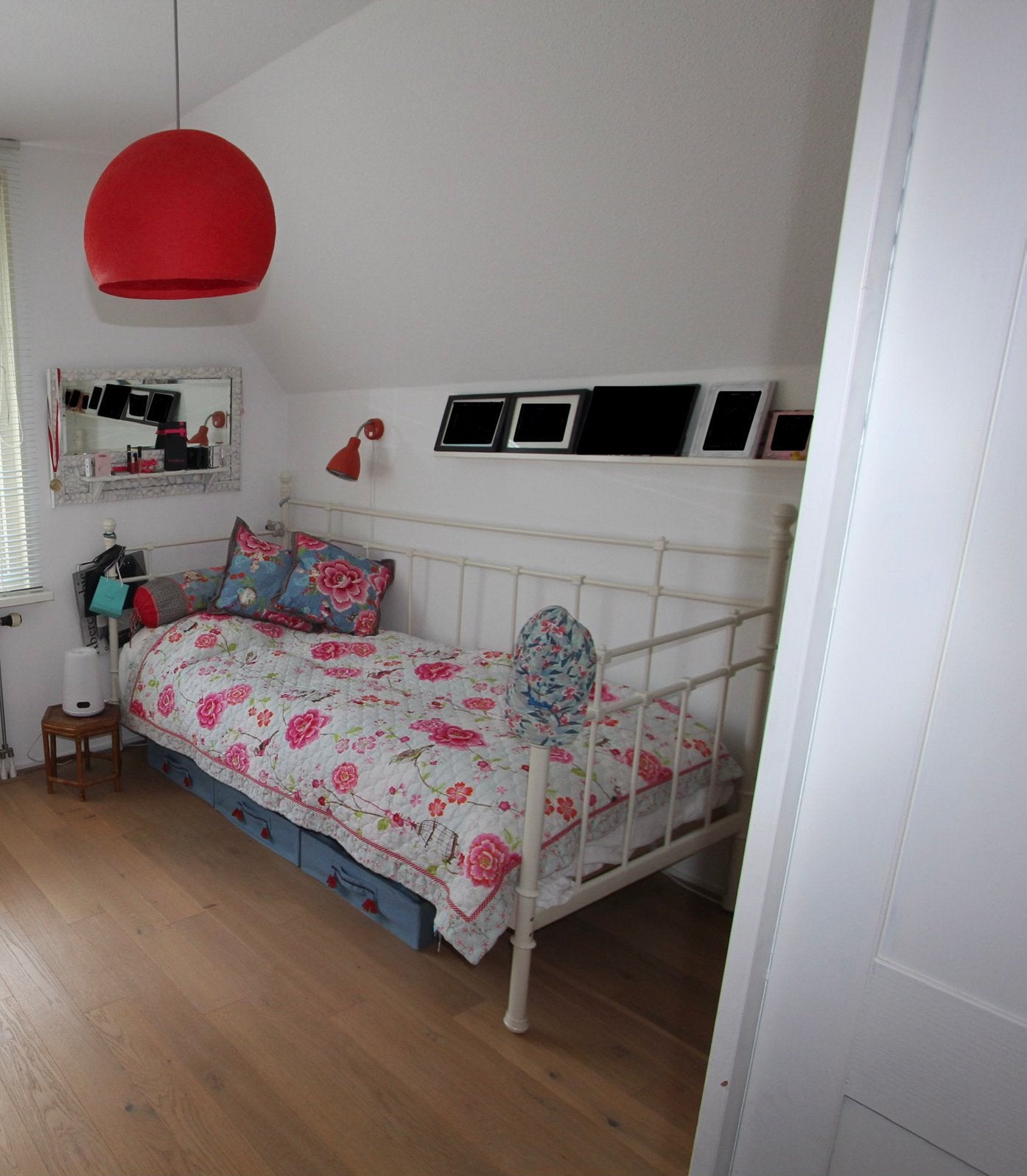 Kinderbed, Ophalen, 85 tot 100 cm, Gebruikt, Matras