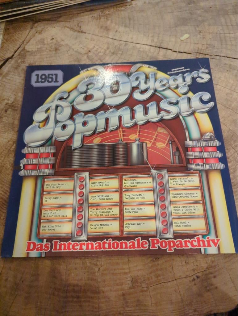 30 Years Popmusic 1951 Das Internationale Poparchiv, Ophalen of Verzenden, Gebruikt, 12 inch