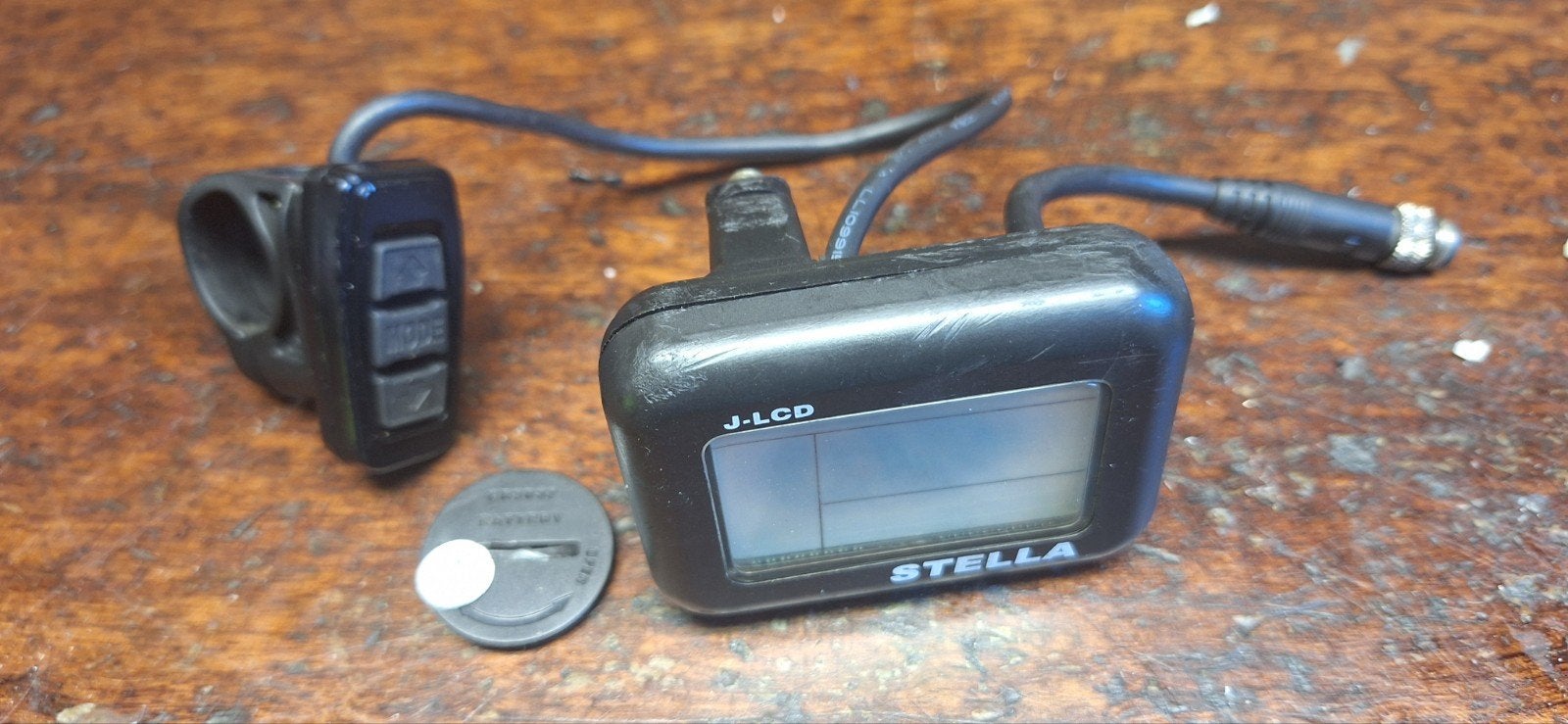 Stella dolce fietscomputer/display j-lcd, Verzenden, Gebruikt