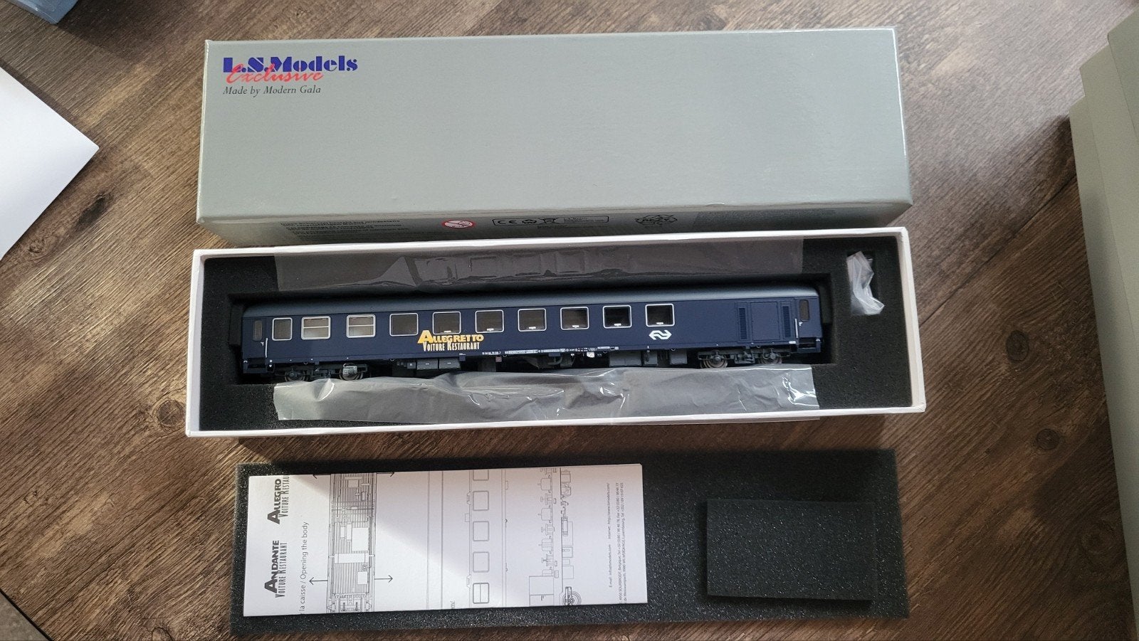 LS MODELS 44103 - NS, Overige merken, Gelijkstroom, Ophalen of Verzenden, NS